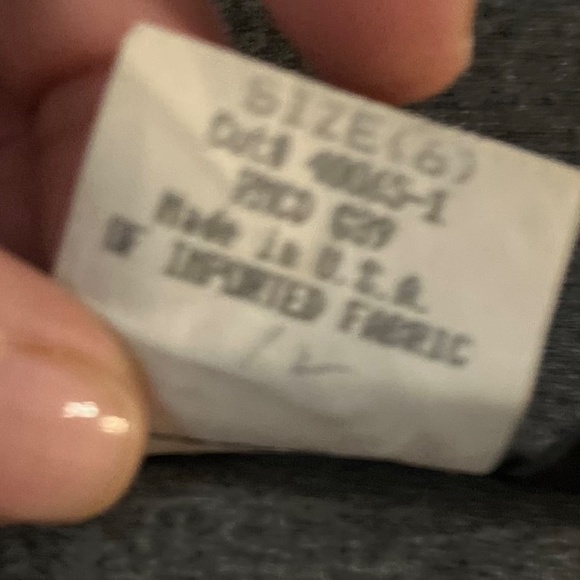 LAUNDRY by Shelli Segal Pencil Skirt Gray Stretch Front Zip - Picture 7 of 7